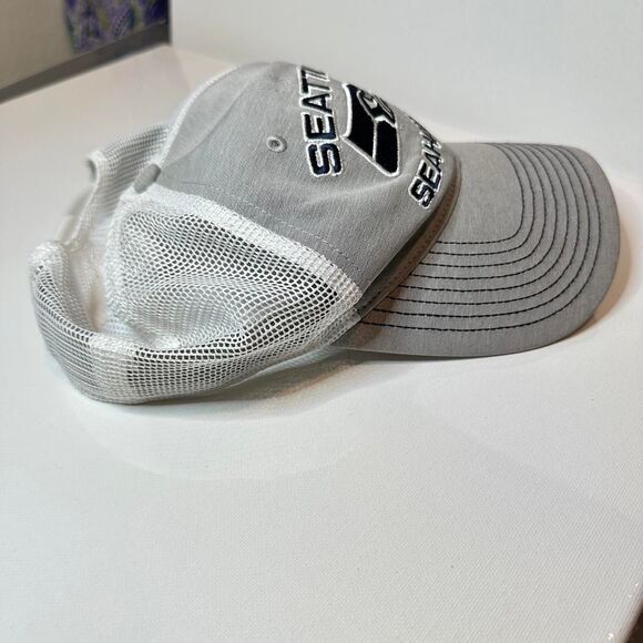 Seattle Seahawks Fanatics grey and white snapback‎ - Picture 3 of 5